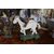 Set accampamento indiani e cowboy statuine legno - primi '900