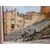 Dipinto raffigurante Basilica Santa Maria in Ara Coeli in Roma - Secolo XIX / XX