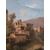 Dipinto paesaggio in Valnerina Umbria - Matteo Tassi Sec XIX