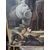 Dipinto olio su tela " San Fedele da Sigmaringen " Secolo XVIII 