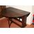 Table XVI walnut strips end