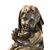 COPPIA DI SCULTURE IN BRONZO