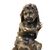 COPPIA DI SCULTURE IN BRONZO