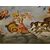 Pendant di dipinti raffiguranti "l'Aurora" Olio su tela.Misure cm h. 43x85