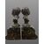 COPPIA DI SCULTURE IN BRONZO