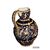 Brocca con piatto In Ceramica Maiolica