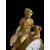 OROLOGIO IN BRONZO DORATO