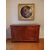 CREDENZA CAPUCCINO IN NOCE A DUE PORTE LUIGI FILIPPO 800 RESTAURATA