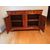 CREDENZA CAPUCCINO IN NOCE A DUE PORTE LUIGI FILIPPO 800 RESTAURATA