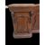 Credenza servante in mogano a quattro ante e tre cassetti 
