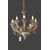Chandelier painted porcelain