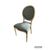Set di 18 Sedie in Legno Intagliato e Dipinto, XX Secolo: Eleganza e Raffinatezza