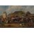 Accampamento: Scuola Est Europea (G. Prucha), Olio su Tela 56x35 cm fine 1800