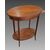 Oval coffee table painting