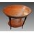 Oval coffee table painting