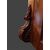 Antique bookcase with three doors showcase, antique wooden bookcase