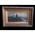 Oil painting on canvas depicting a northern landscape