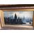 Oil painting on canvas depicting a northern landscape