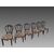 Group of six Louis Philippe chairs