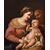 La Sacra Famiglia, Scuola genovese della seconda metà del Seicento Cerchia di Domenico Piola (Genova 1627 -1703)