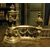  AL311 - Paracenere in bronzo dorato, epoca '800, misure cm L 95 x H 30  