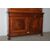 Antica libreria Carlo X Lombarda 1840 tutta noce massello. Restaurata ! vetri soffiati. Mis 129 x 47 . h 230 