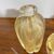 Antico Set Profumo vetro Murano anni 40 art decò .Con polvere oro. 
