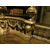  AL311 - Paracenere in bronzo dorato, epoca '800, misure cm L 95 x H 30  