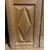 PTCI400 - Porta da ingresso a due battenti in noce, epoca '700, misure cm L 121 x H 230