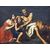 Maestoso dipinto del 700 Isacco benedice Giacobbe