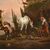 La sosta di un cavaliere, Simon Johannes van Douw (Anversa 1630 circa - 1677 circa) seguace di