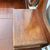 Antica cassettiera toilette inglese mogano e intarsi XIX secolo  . Specchio Basculante.  Mis 68 x 45 . h 142