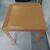 Tavolo o Consolle Frau modello " Consolle 60 x 60 " vintage in pelle 
