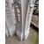 Importante camino in marmo di Carrara con eleganti lavorazioni - 165 x H 124 cm