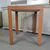 Tavolo o Consolle Frau modello " Consolle 60 x 60 " vintage in pelle 