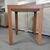 Tavolo o Consolle Frau modello " Consolle 60 x 60 " vintage in pelle 