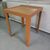 Tavolo o Consolle Frau modello " Consolle 60 x 60 " vintage in pelle 