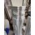 Importante camino in marmo di Carrara con eleganti lavorazioni - 165 x H 124 cm