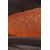 Antique Indian Sari brown color, brick red and gold border     