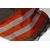 Antique Indian Sari brown color, brick red and gold border     