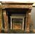 chm319 fireplace with marble breccia settebasi bronzes empire mis 195 xh 194 p. 75/60