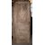 ptir350 a door carved in walnut, mis. h 210 cm x width. 70 cm