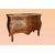 Comò francese del 1800 stile Luigi XV con marmo e bronzi