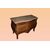 Comò francese del 1800 stile Luigi XV con marmo e bronzi