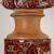 Coppia di Busti di Imperatori e Colonne in Ceramica Tommaso Barbi Italia Anni '70