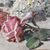QUADRI ANTICHI, ART NOUVEAU, NATURA MORTA CON FIORI DI ROSE E LILLÀ, OLIO SU TELA, XX SECOLO. (QF627)