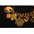 Bracciale charms in oro 