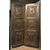 Ptn705 Piedmontese walnut door, period &#39;700, cm264 x 177 x 6     