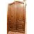 ptci421 door in walnut, restored, mis. h cm 286 x wide cm 162,     