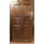 pti592 a lozenge door in walnut, &#39;700 era, Piedmontese, cm 99.5 xh 204 cm 3.5     